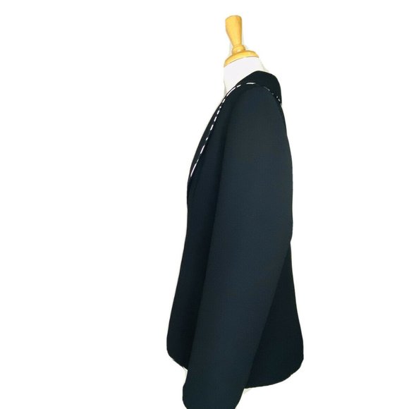 Tally Taylor Two Piece Blazer and Top Set Fully Lined Black Womens Size 12 - Picture 6 of 12